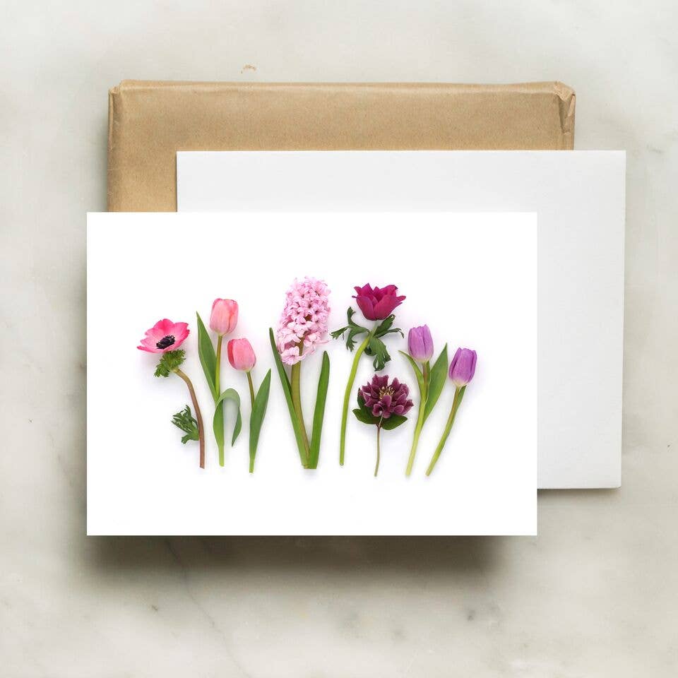Card - Pink Spring ombre