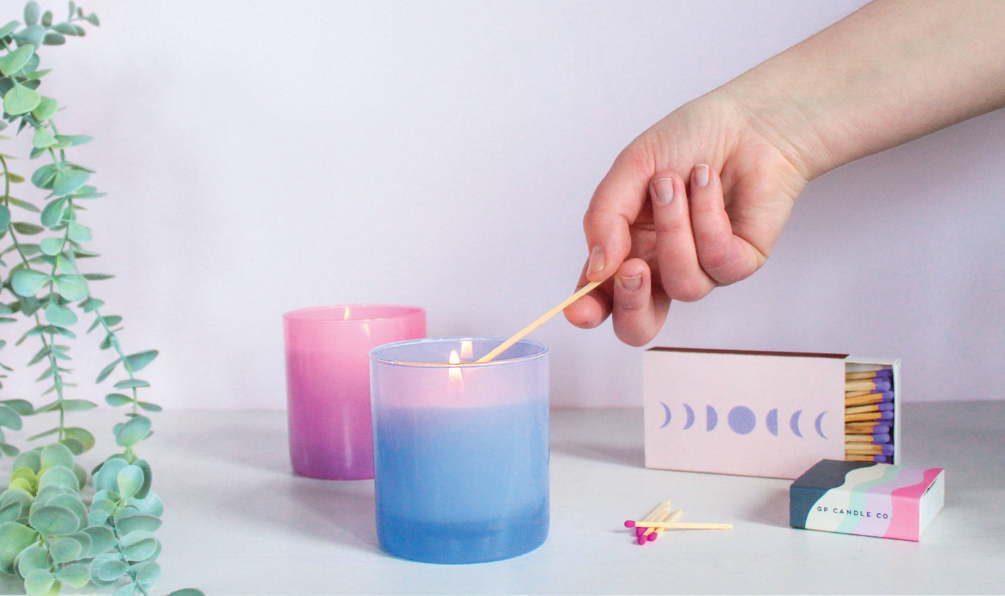 Midnight 9 oz. Hue Candle (Black Iris)