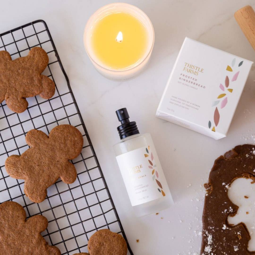 Frosted Gingerbread Holiday Room Mist | Ginger Spice Vanilla