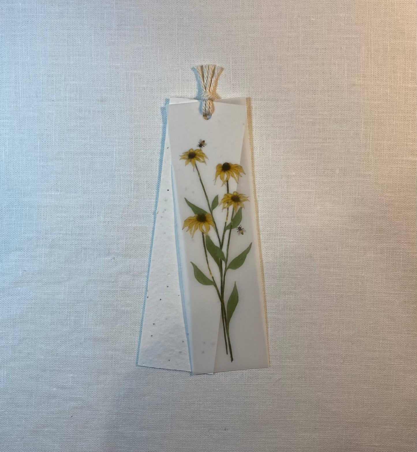 Plantable Bookmark | Eco Bookmark | Blackeyed Susan | 2 in 1