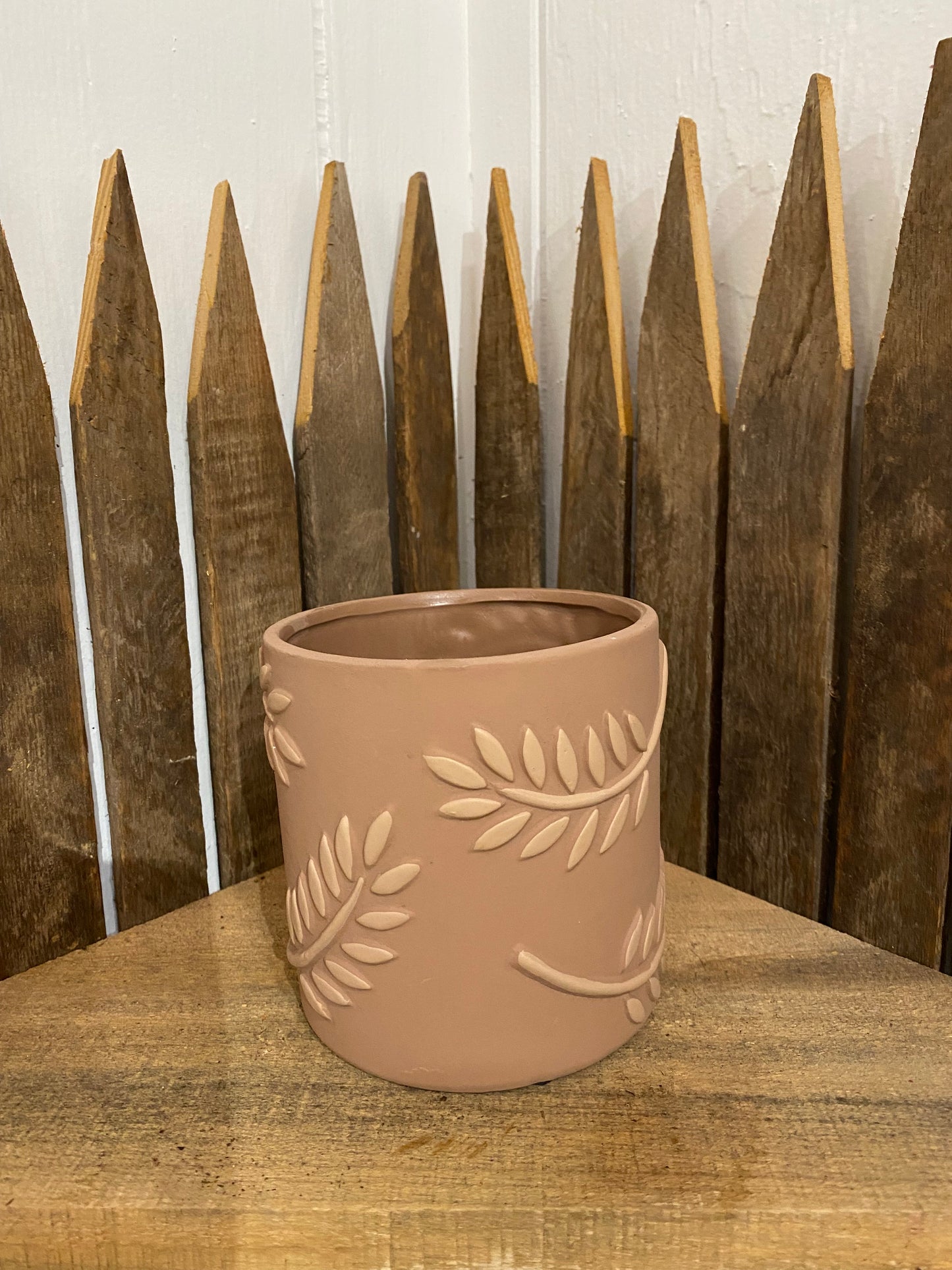 Brown Wheat Vase/Pot
