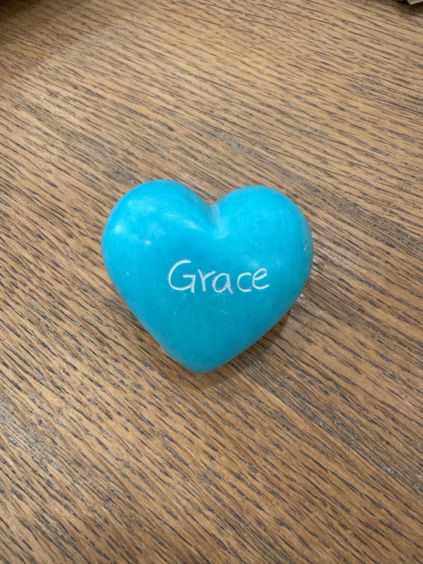 Grace Hearts in Pale Blue