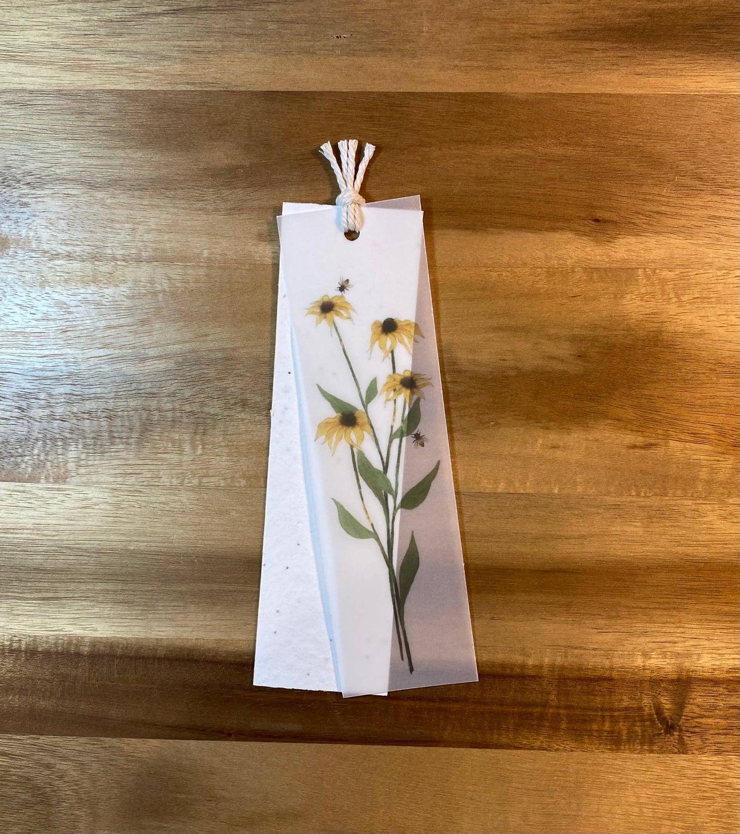 Plantable Bookmark | Eco Bookmark | Blackeyed Susan | 2 in 1