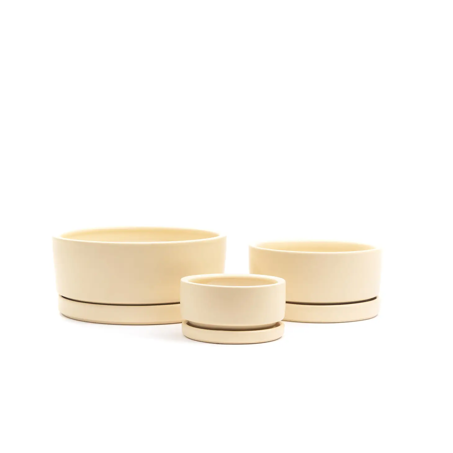8.25" Fresco Low Bowls with Water Saucers