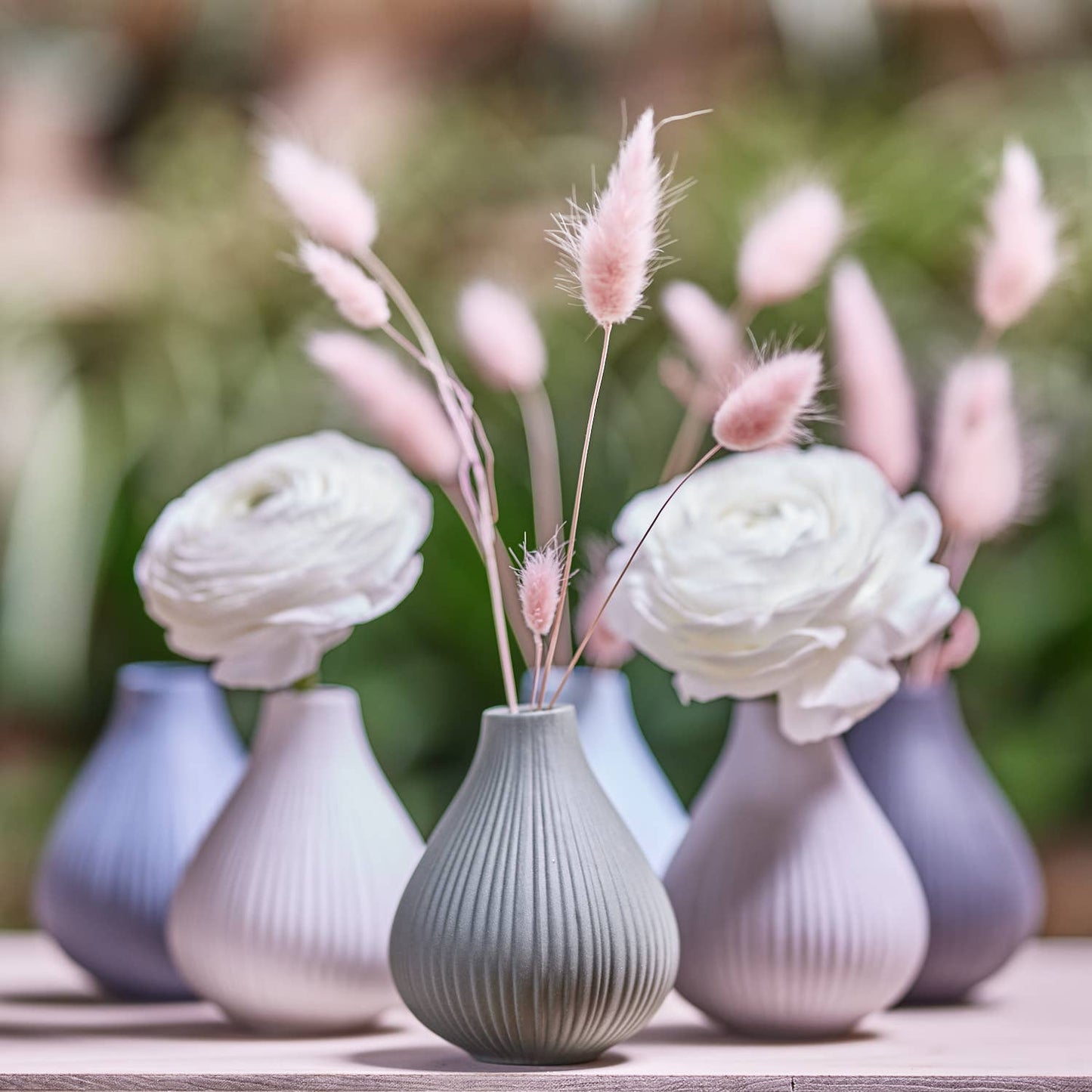 Frost Flower Bud Vase