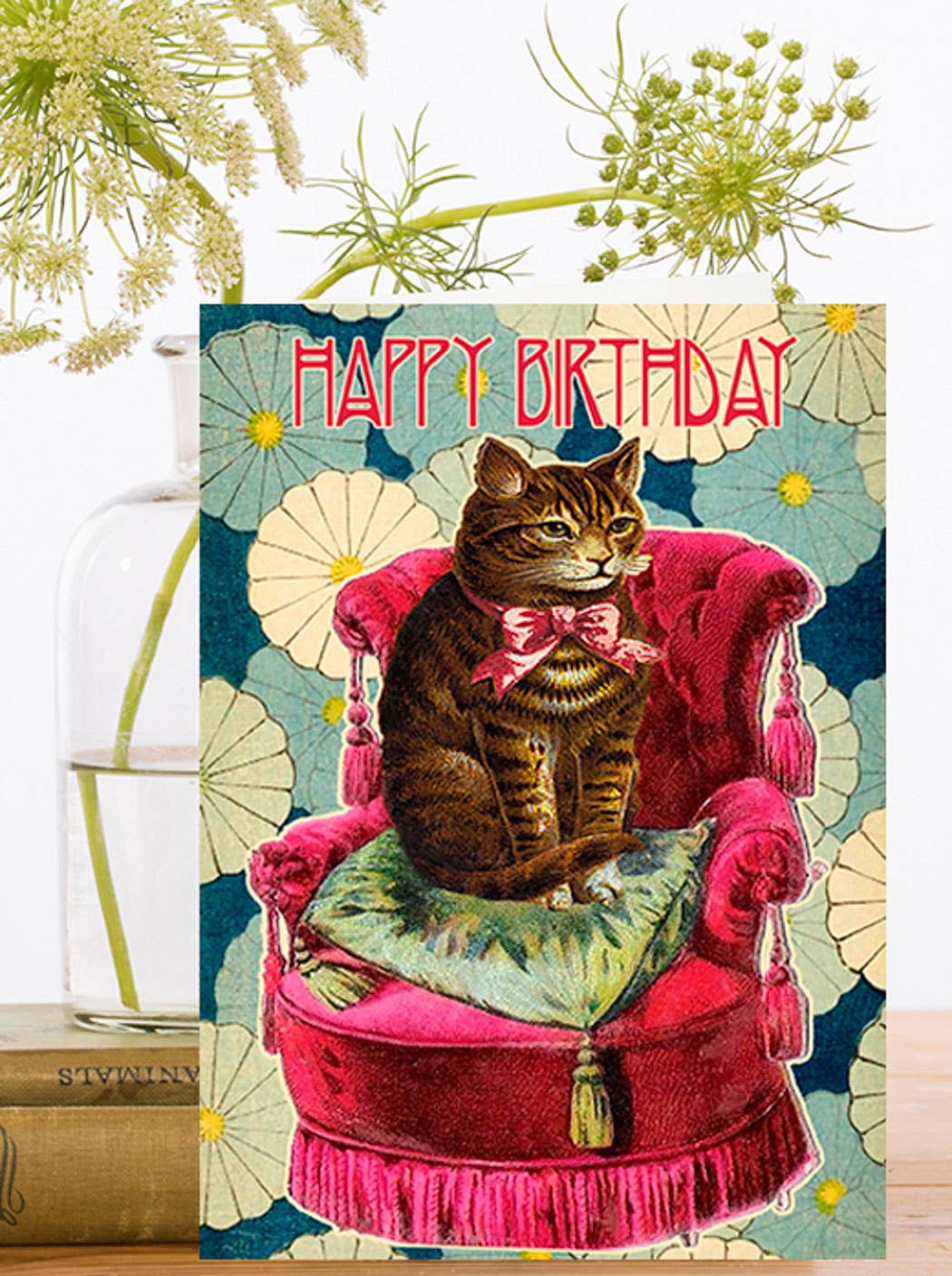 On the Red Chair Birthday Card