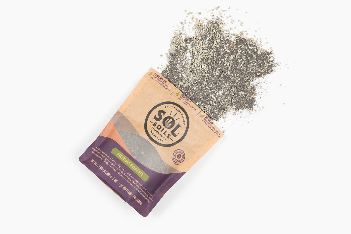 Sol Biotics - Necessary Nutrients - All-Natural Fertilizer
