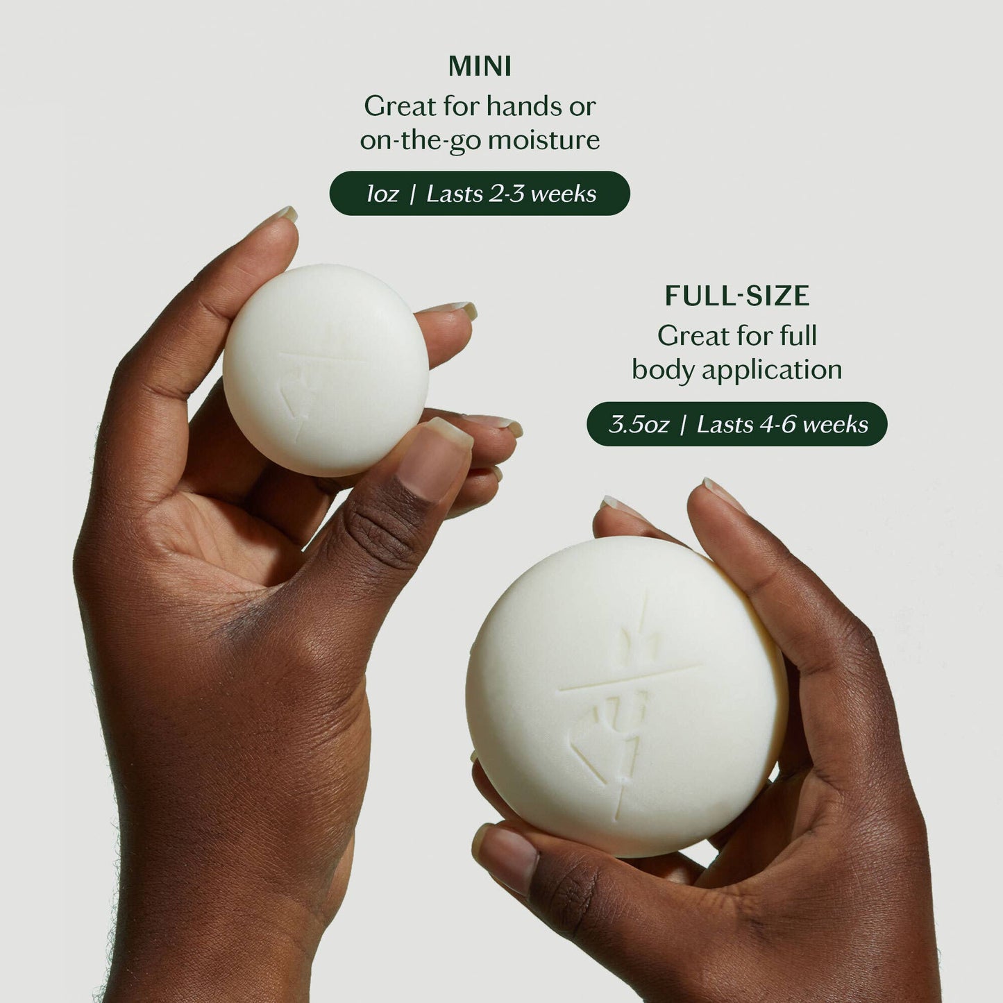 Grounding Stone | Deep Moisturizing Lotion Bar: Mini (1 oz)