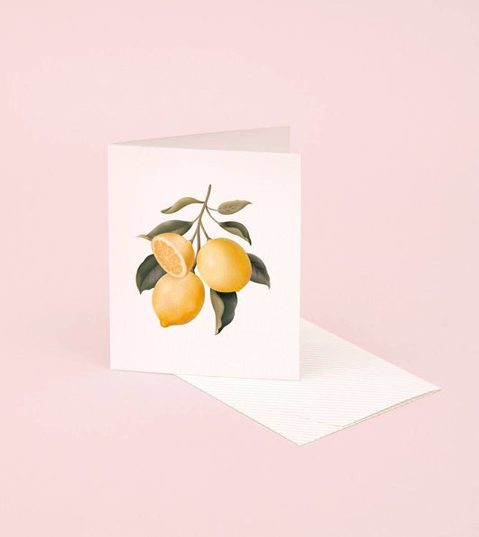 Botanical Scented Card - Lemon