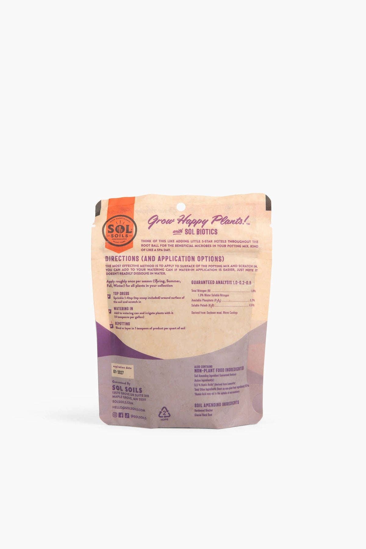 Sol Biotics - Soil Salvation - Worm Castings & Biochar