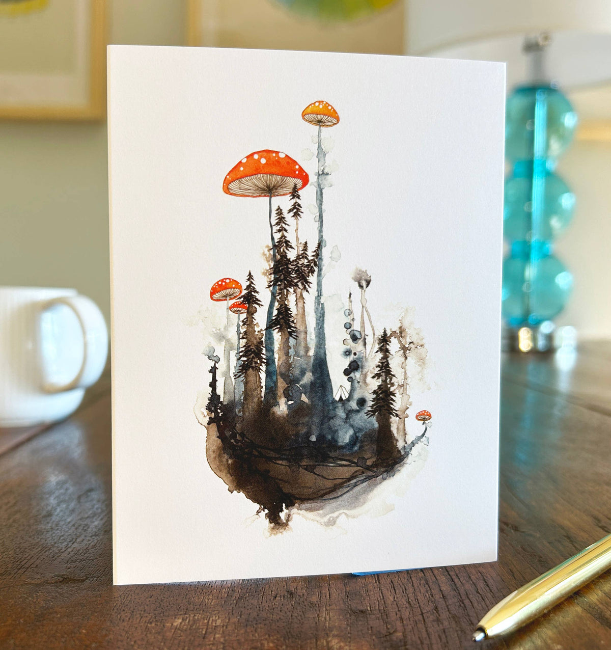 Wild and crazy life - Greeting Card