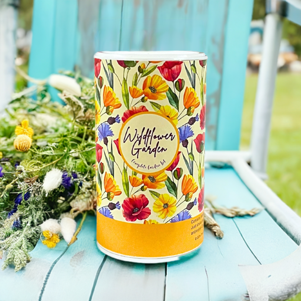 Wildflower Garden Shaker Can