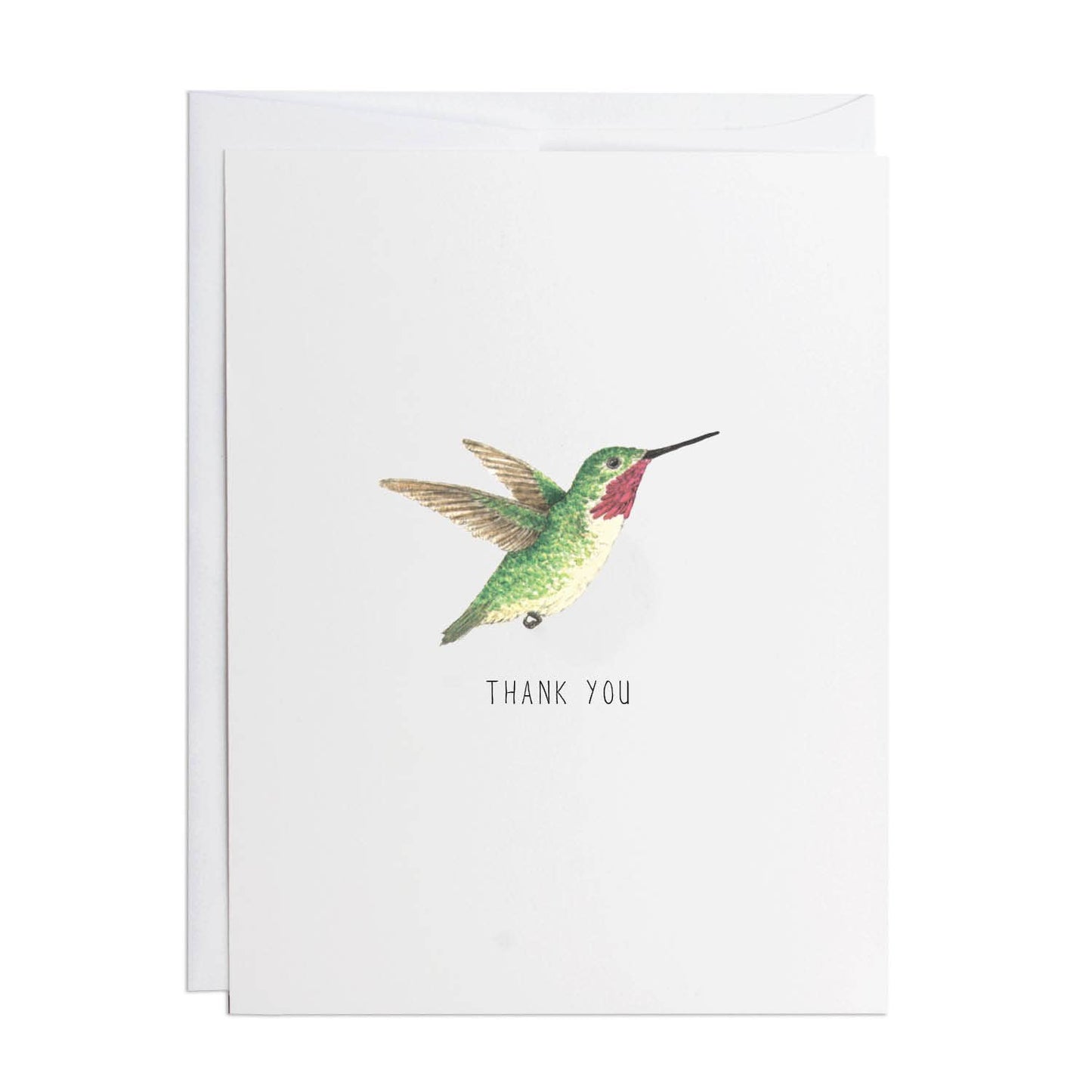 Greeting Card | Thank You Hummingbird | Bird lovers