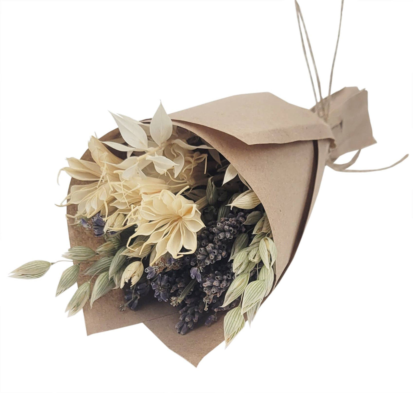 MINI Lavender & Ivory Floral Bouquet Bundle #220