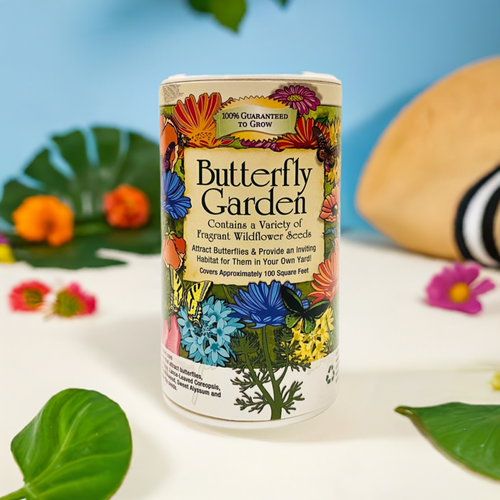 Butterfly Shaker Garden Can Seed Kit