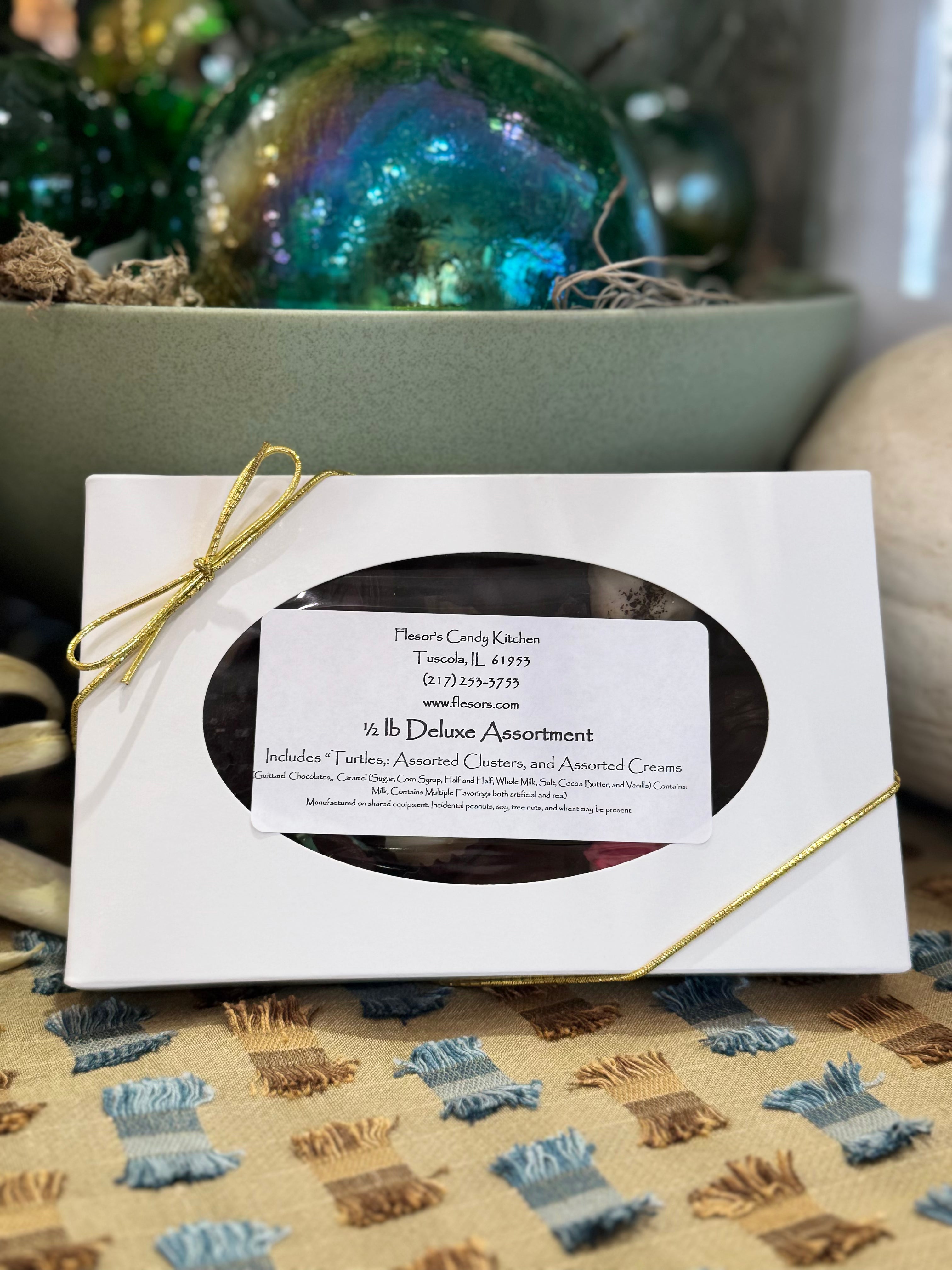 1/2 lb Deluxe Assortment Chocolate Box