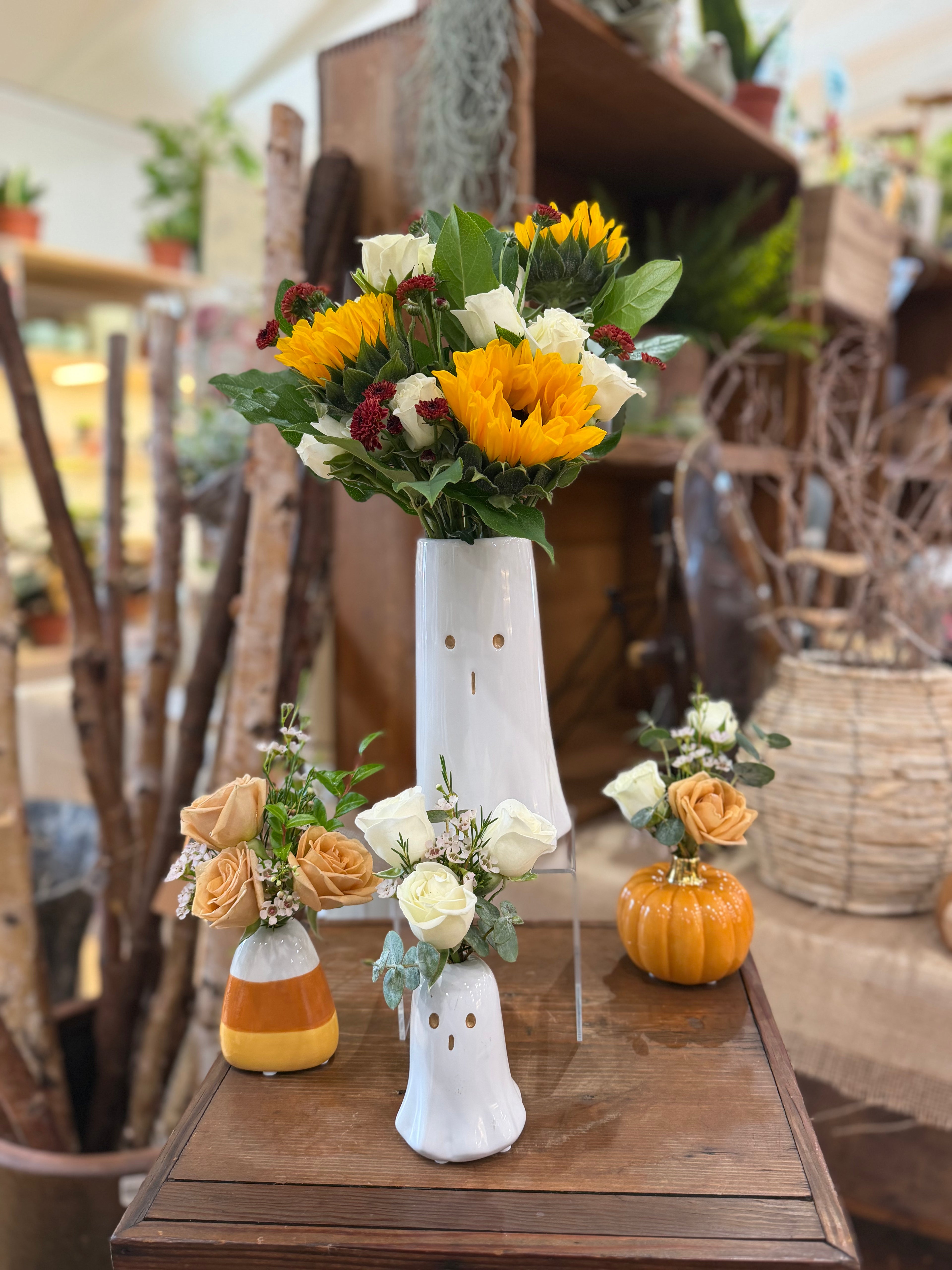 Limited Edition Halloween Bud Vases