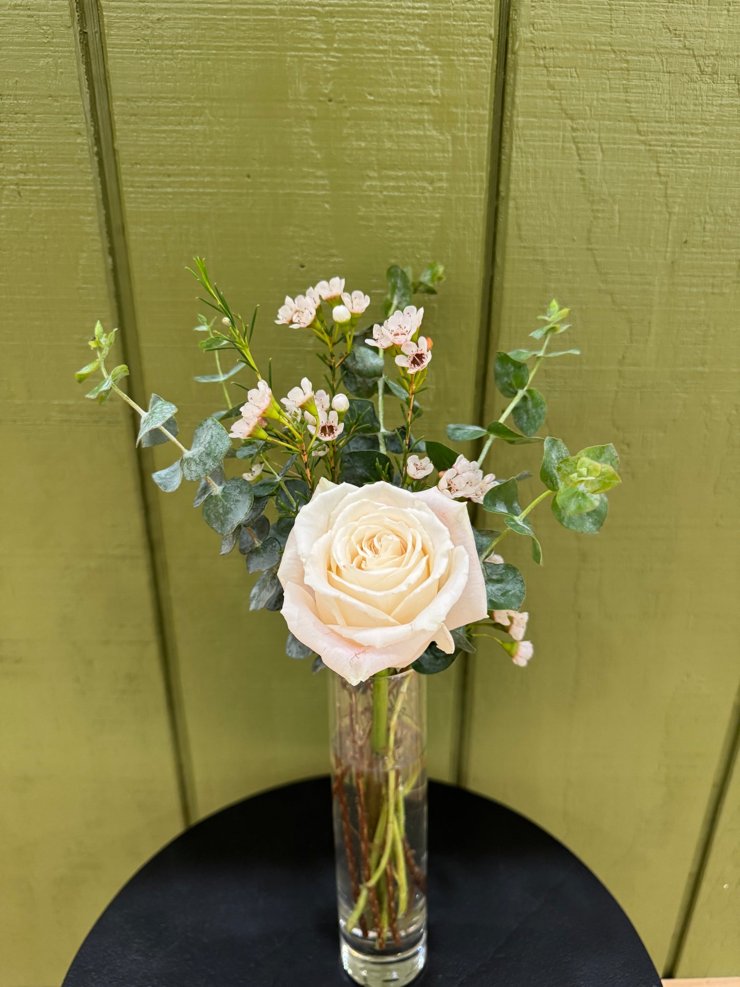 Janice Lou Bouquet - Single Rose Arrangement