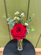 Janice Lou Bouquet - Single Rose Arrangement