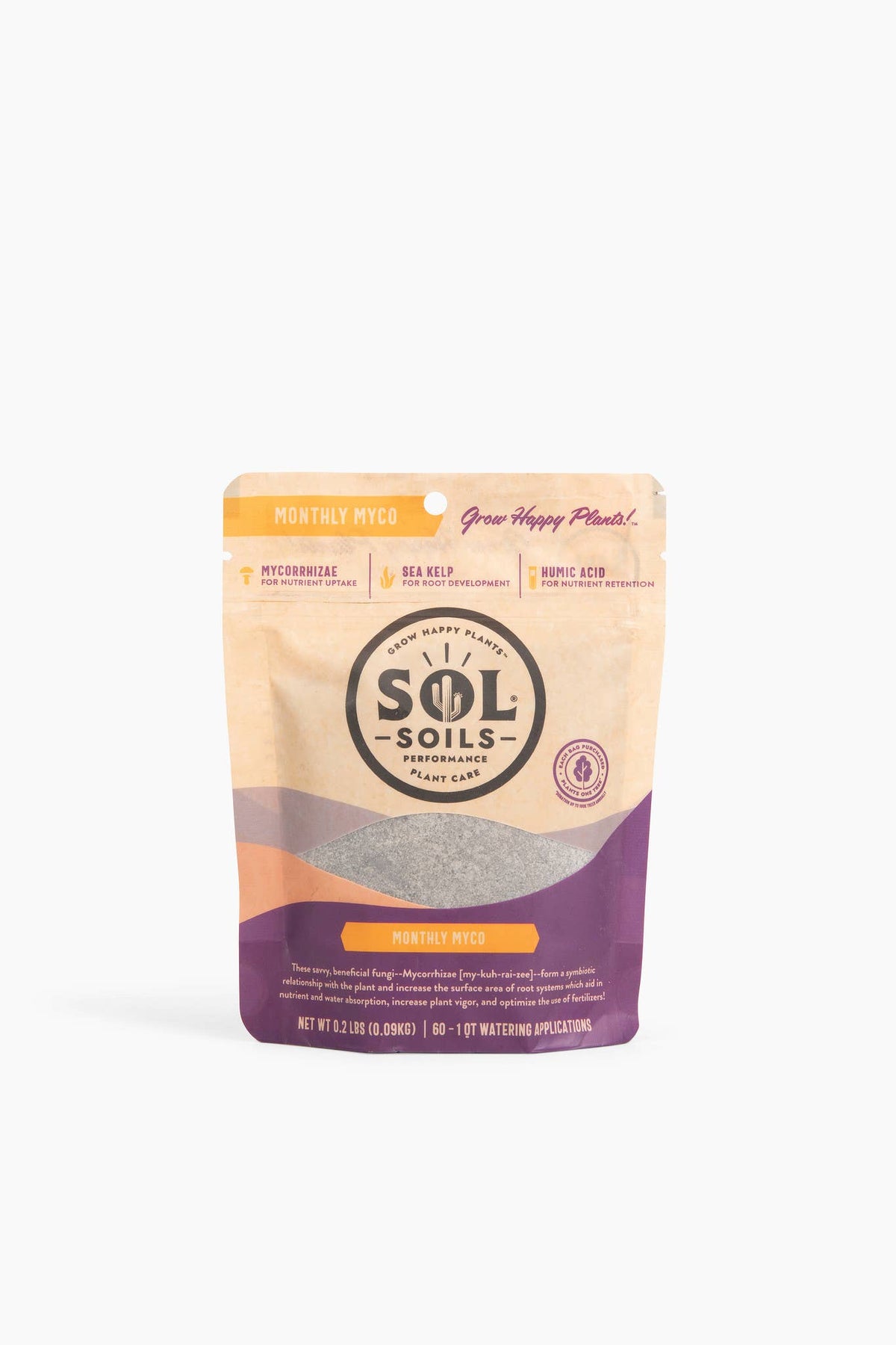 Sol Biotics - Monthly Myco - Mycorrhizal Fungi Inoculant