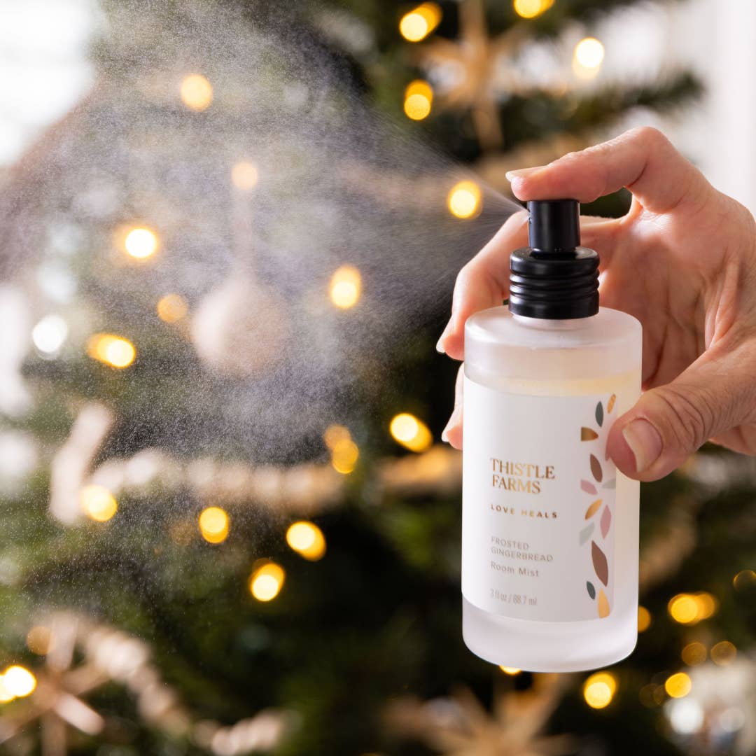 Frosted Gingerbread Holiday Room Mist | Ginger Spice Vanilla