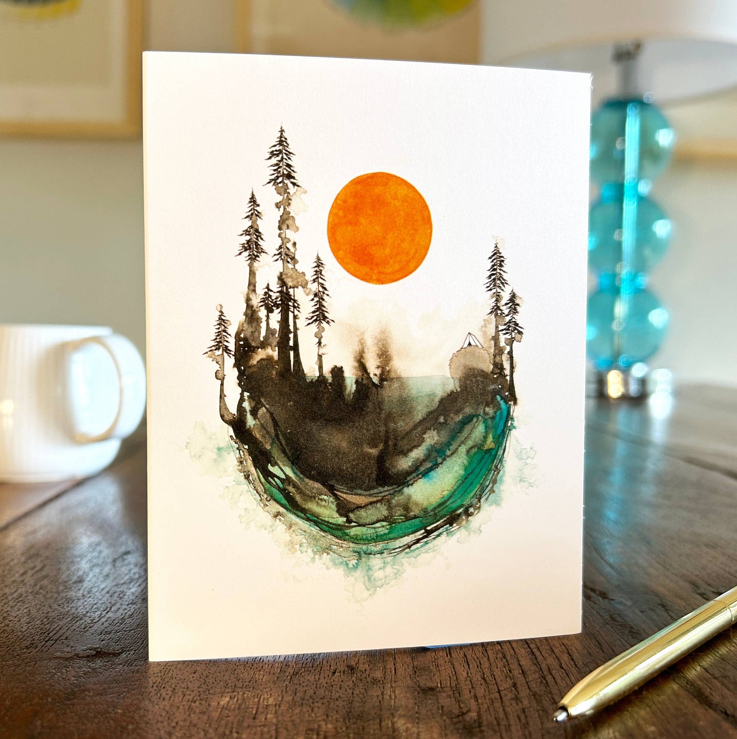 Cheering up - Greeting Card