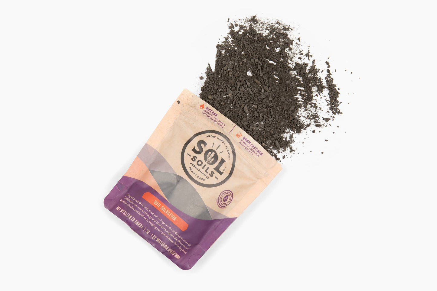 Sol Biotics - Soil Salvation - Worm Castings & Biochar