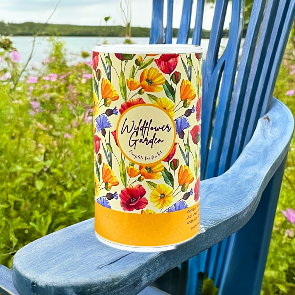Wildflower Garden Shaker Can