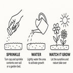 Butterfly Shaker Garden Can Seed Kit