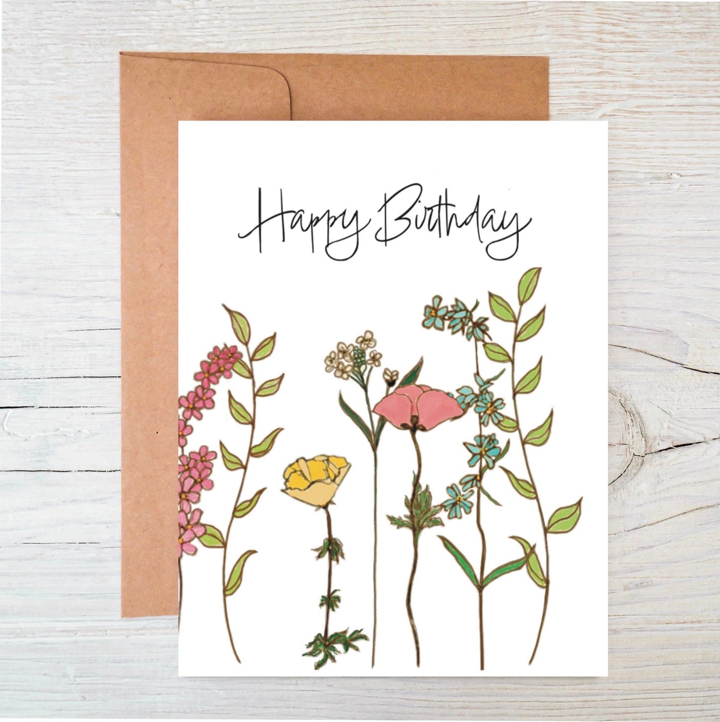 Plantable Birthday Card | Wildflower Seed | Eco Garden