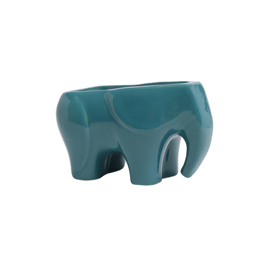 Elephant Ceramic Planter