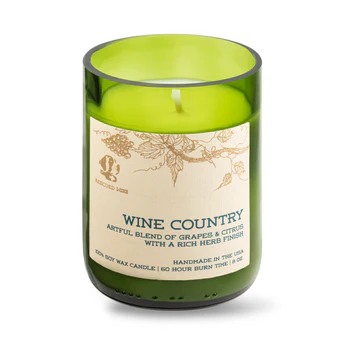 Wine Country 8 oz Soy Candle - Balance Collection