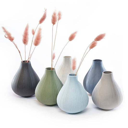 Frost Flower Bud Vase